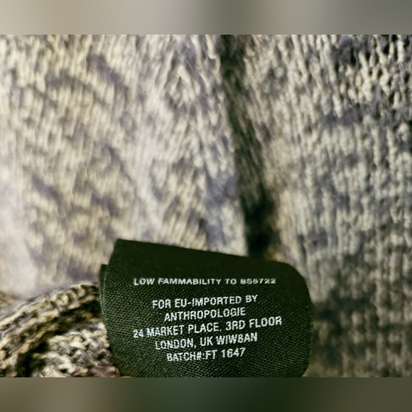 Anthropologie Women's Postmark Grey Long Knit hi-low v-neck pullover cardigan - Picture 10 of 10